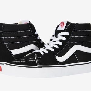 Vans SK8-Hi™ Core Classics black and white womens sneakers us 5.5